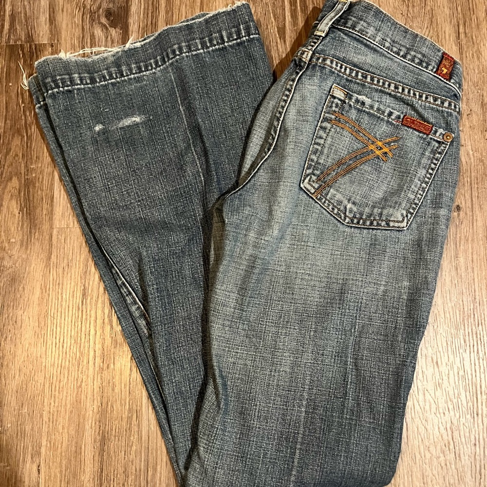 7 for all mankind only wore a handful of times